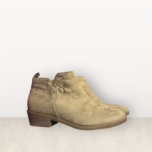 Time and Tru Light Brown Ankle Booties NWOT